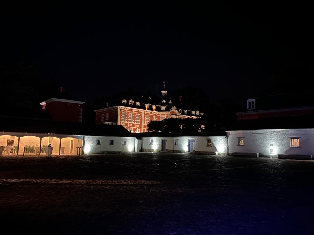 Le Château de Thoricourt illuminé